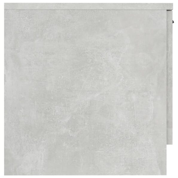 vidaXL Nočný stolík betónovo-sivý 40x39x40 cm – Obrázok 6