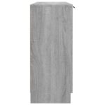 vidaXL Komoda sivý dub sonoma 90,5x30x70 cm spracované drevo – Obrázok 6