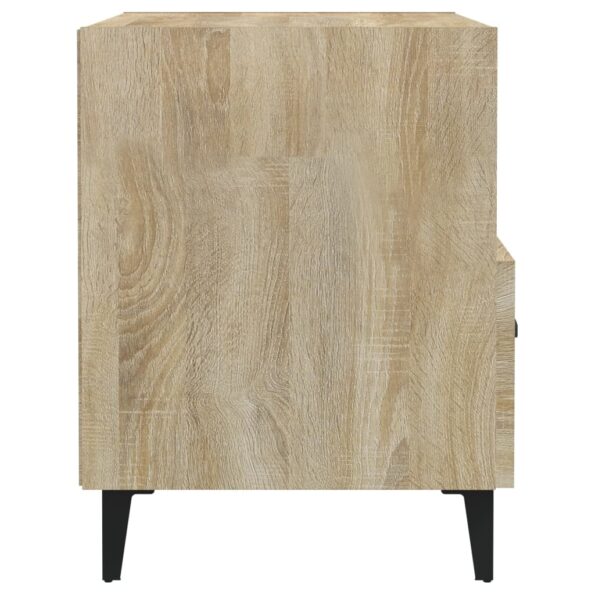 vidaXL Nočné stolíky 2 ks dub sonoma spracované drevo – Obrázok 5