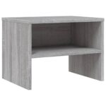 vidaXL Nočné stolíky 2 ks sivý dub sonoma 40x30x30 cm spracované drevo – Obrázok 4
