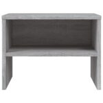 vidaXL Nočné stolíky 2 ks sivý dub sonoma 40x30x30 cm spracované drevo – Obrázok 5