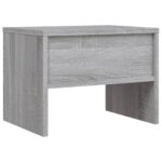 vidaXL Nočné stolíky 2 ks sivý dub sonoma 40x30x30 cm spracované drevo – Obrázok 7