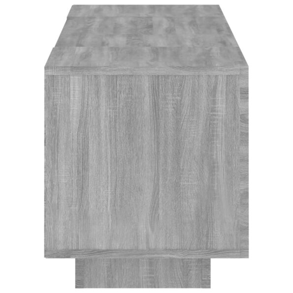 vidaXL TV skrinka s LED, sivý dub sonoma 160x35x40 cm – Obrázok 10