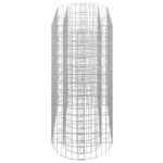 vidaXL Gabiónový vyvýšený záhon pozinkované železo 120x50x100 cm – Obrázok 4