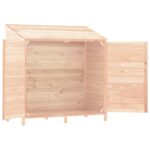 vidaXL Záhradná kôlňa 102x52x112 cm masívne jedľové drevo – Obrázok 4