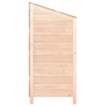 vidaXL Záhradná kôlňa 102x52x112 cm masívne jedľové drevo – Obrázok 5