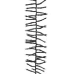 vidaXL Reťaz so zhlukmi LED, 2000 diód, studená biela 17 m, PVC – Obrázok 5