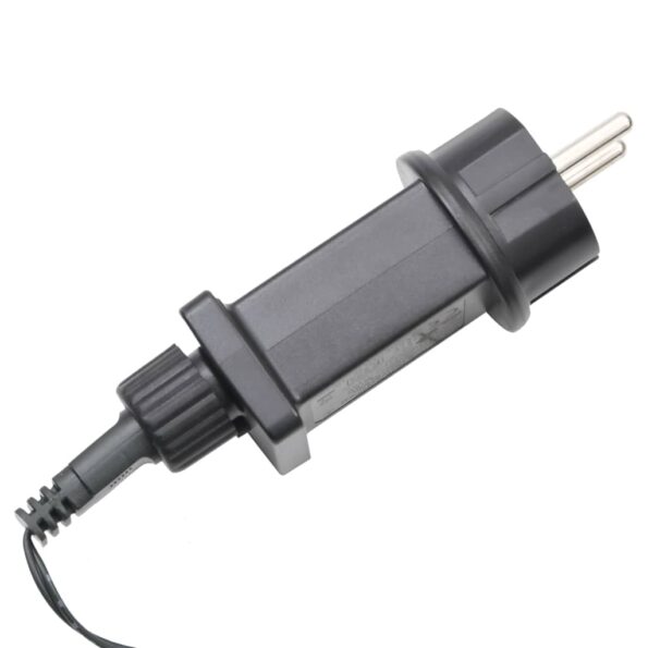 vidaXL Reťaz so zhlukmi LED, 2000 diód, studená biela 17 m, PVC – Obrázok 7