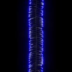 vidaXL Reťaz so zhlukmi LED, 3000 diód, modrá 23 m, PVC – Obrázok 4