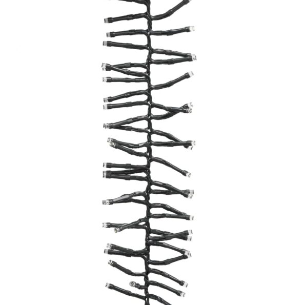 vidaXL Reťaz so zhlukmi LED, 3000 diód, modrá 23 m, PVC – Obrázok 5