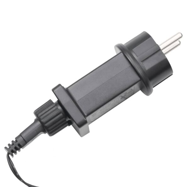 vidaXL Reťaz so zhlukmi LED, 3000 diód, modrá 23 m, PVC – Obrázok 7