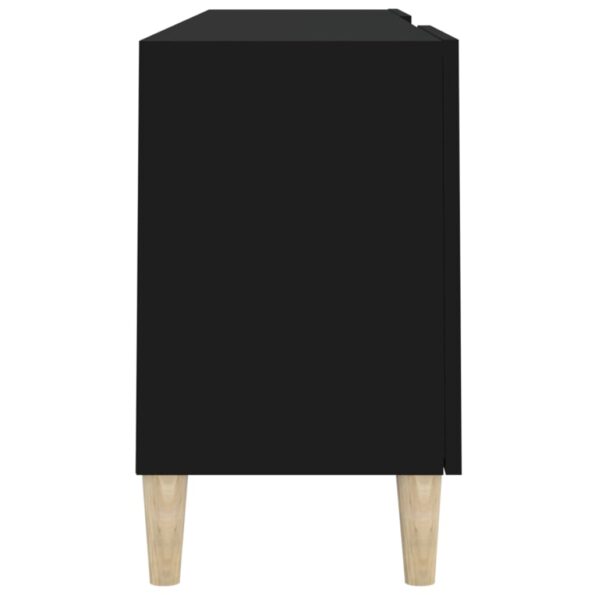 vidaXL TV stolík čierny 150x30x50 cm spracované drevo – Obrázok 7