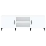 vidaXL TV skrinka, biela 150x30x50 cm, kompozitné drevo – Obrázok 6