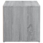 vidaXL Box so zásuvkou, sivý dub sonoma 40,5x40x40cm, kompozitné drevo – Obrázok 8