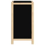 vidaXL Komoda čierna 62x38x70 cm spracované drevo – Obrázok 6
