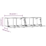 vidaXL Nástenné skrinky 2 ks hnedý dub 60x36,5x35 cm spracované drevo – Obrázok 8