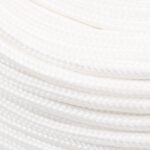 vidaXL Lodné lano biele 6 mm 25 m polypropylén – Obrázok 4