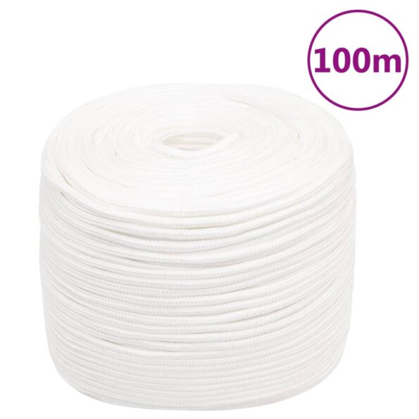VXL8720287128359_a_en_hd_1.jpg vidaXL Lodné lano biele 8 mm 100 m polypropylén – Obrázok 1