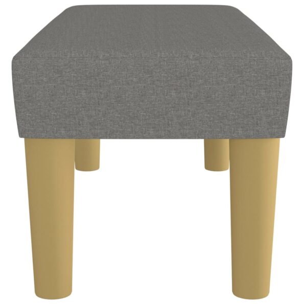 VXL8720287154693_g_en_hd_2.jpg vidaXL Lavička tmavosivá 70x30x30 cm látka – Obrázok 4