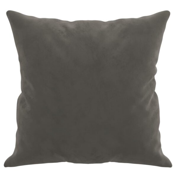 VXL8720287187899_g_en_hd_2.jpg vidaXL Dekoratívne vankúše 2 ks tmavosivé 40x40 cm zamat – Obrázok 4