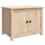 vidaXL Konferenčný stolík 71x49x55 cm borovicový masív – Obrázok 2