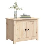 vidaXL Konferenčný stolík 71x49x55 cm borovicový masív – Obrázok 4