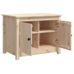 vidaXL Konferenčný stolík 71x49x55 cm borovicový masív – Obrázok 7