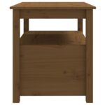 vidaXL Konferenčný stolík medovo-hnedý 71x49x55 cm borovicový masív – Obrázok 8