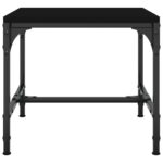 vidaXL Bočné stolíky 2 ks čierne 40x40x35 cm spracované drevo – Obrázok 5