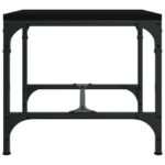 vidaXL Bočné stolíky 2 ks čierne 40x40x35 cm spracované drevo – Obrázok 6
