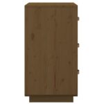 vidaXL Nočné stolíky 2 ks medovo-hnedé 40x40x75 cm borovicové drevo – Obrázok 9