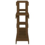 vidaXL Stojan na rastliny medovohnedý 104,5x25x77,5cm masívna borovica – Obrázok 6