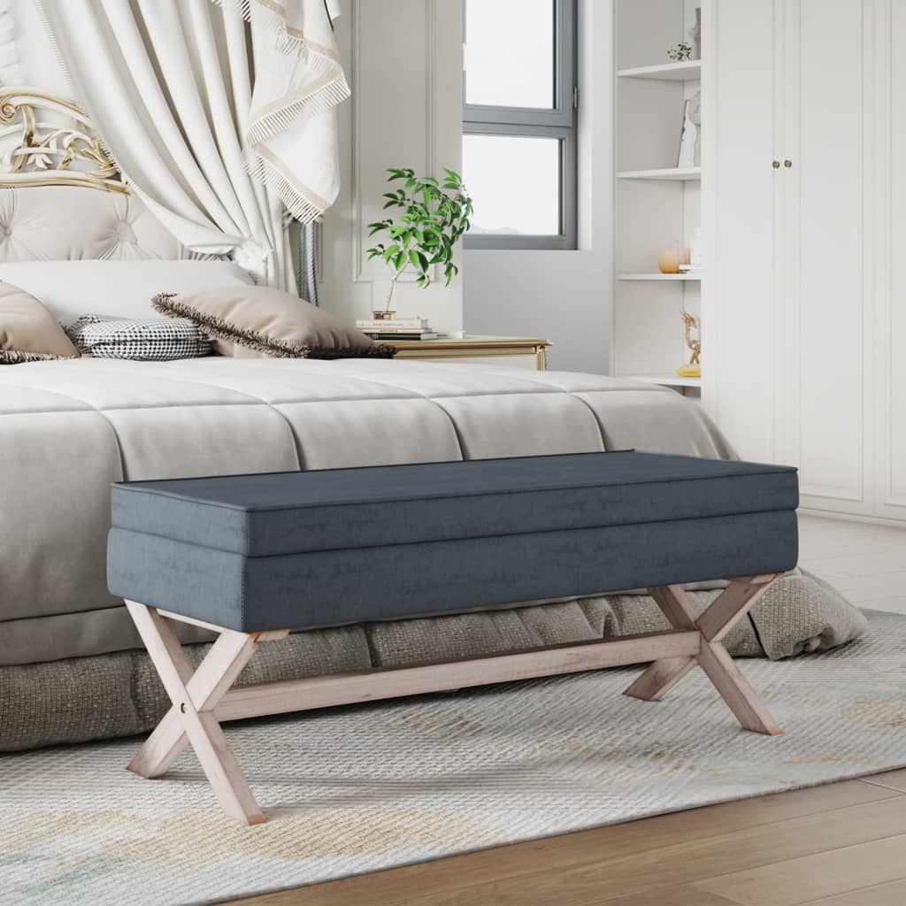 VXL8720287212713_m_en_hd_1.jpg vidaXL Úložná taburetka tmavošedá 110x45x49 cm zamat – Obrázok 1