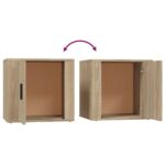 vidaXL Nočné stolíky 2 ks dub sonoma 50x39x47 cm – Obrázok 9