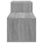 vidaXL Botník sivý dub sonoma 150x35x45 cm spracované drevo – Obrázok 6