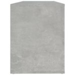 vidaXL Botník betónovo sivý 100x35x45 cm spracované drevo – Obrázok 6