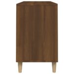 vidaXL Botník hnedý dub 102x36x60 cm spracované drevo – Obrázok 6