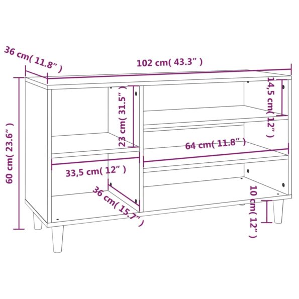 VXL8720287224358_g_en_hd_6.jpg vidaXL Botník hnedý dub 102x36x60 cm spracované drevo – Obrázok 8