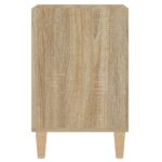 vidaXL TV skrinka dub sonoma 100x35x55 cm spracované drevo – Obrázok 7