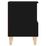 vidaXL Nočné stolíky 2 ks čierne 40x35x50 cm – Obrázok 9