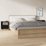 vidaXL Nočné stolíky 2 ks čierne 40x35x50 cm