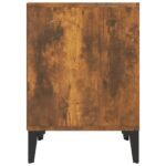 vidaXL Nočné stolíky 2 ks dymový dub 40x35x50 cm – Obrázok 7