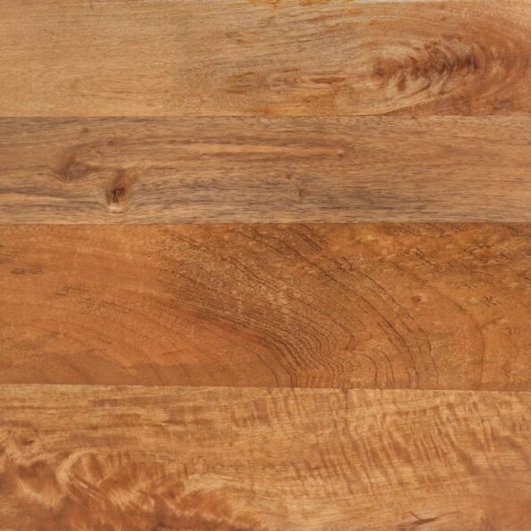 vidaXL Nočný stolík hnedo-čierny masívne mango – Obrázok 10