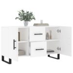 vidaXL Komoda, biela 100x36x60 cm, kompozitné drevo – Obrázok 4