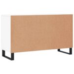 vidaXL Komoda, biela 100x36x60 cm, kompozitné drevo – Obrázok 8
