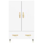 vidaXL Vysoká skrinka 69,5x31x115 cm kompozitné drevo – Obrázok 6