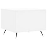 vidaXL Konferenčný stolík biely 50x50x40 cm kompozitné drevo – Obrázok 8