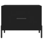 vidaXL Konferenčné stolíky 2 ks, čierne 50x50x40 cm, kompozitné drevo – Obrázok 6