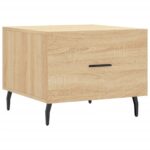 vidaXL Konferenčné stolíky 2 ks dub sonoma 50x50x40cm kompozitné drevo – Obrázok 5