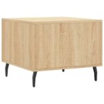 vidaXL Konferenčné stolíky 2 ks dub sonoma 50x50x40cm kompozitné drevo – Obrázok 9